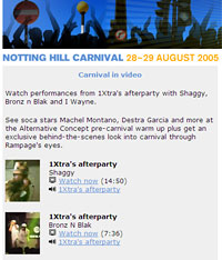 Carnival Website